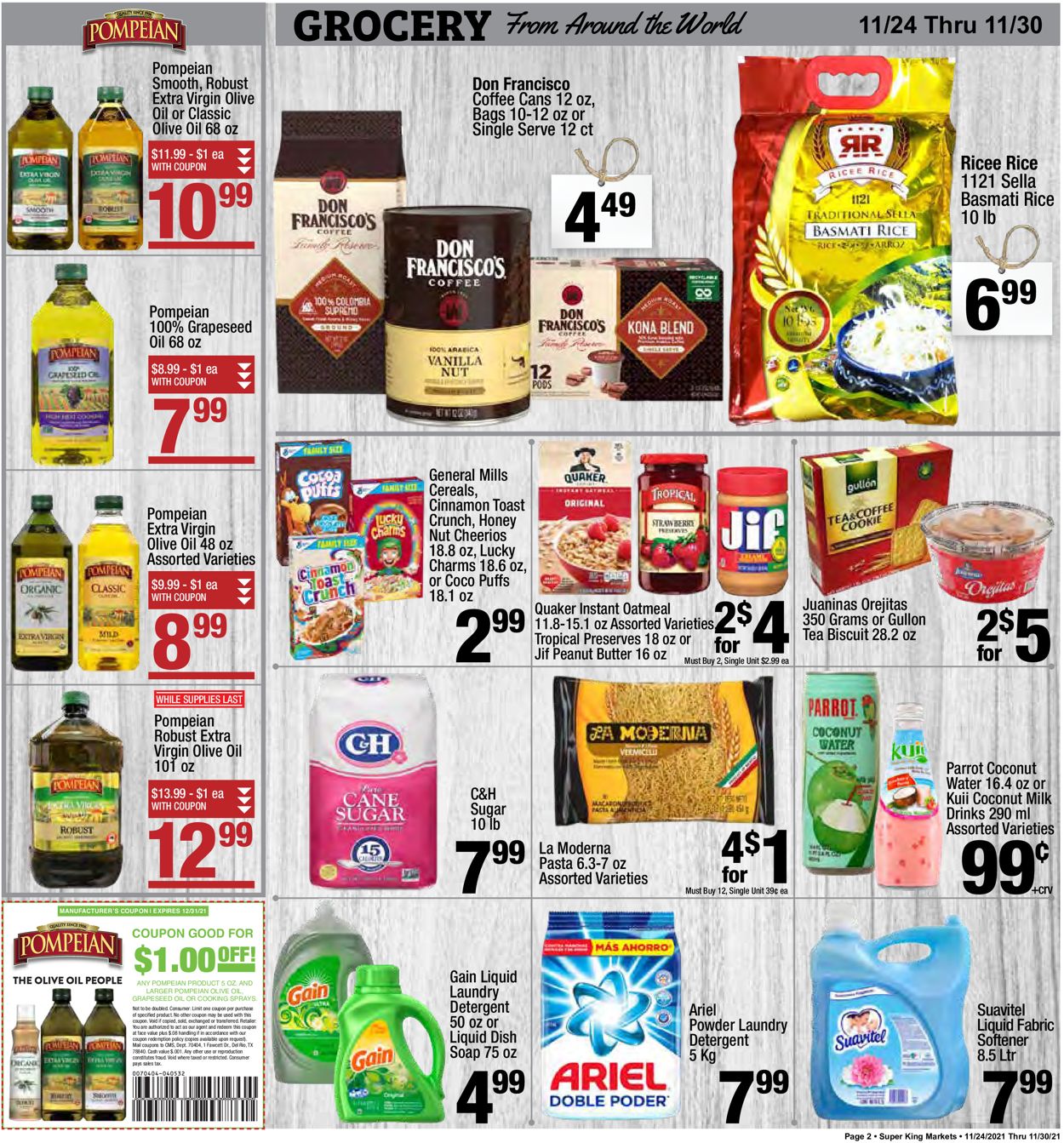 Super King Market Weekly Ad Circular - valid 11/24-11/30/2021 (Page 2)