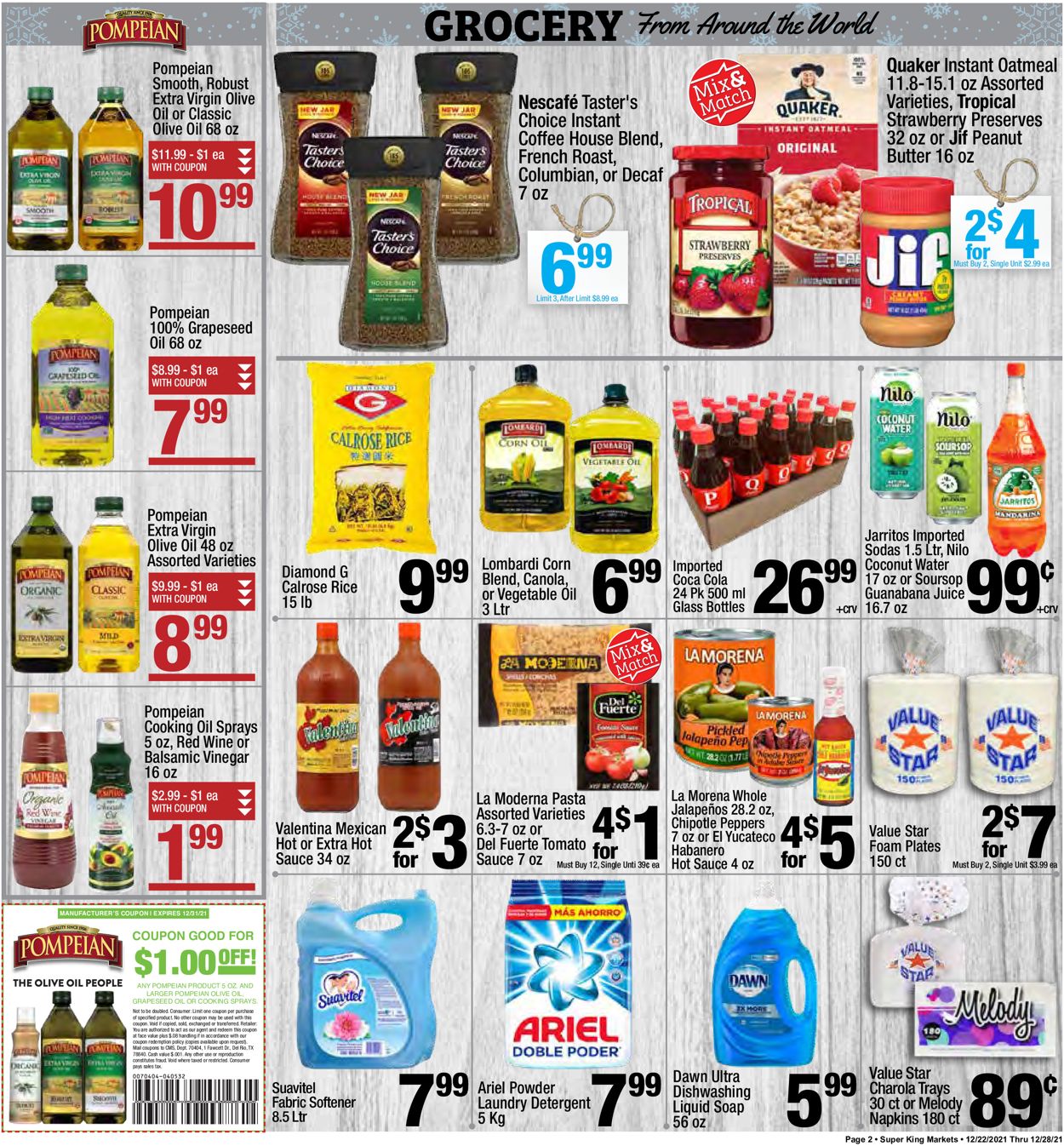 Super King Market Weekly Ad Circular - valid 12/22-12/28/2021 (Page 2)