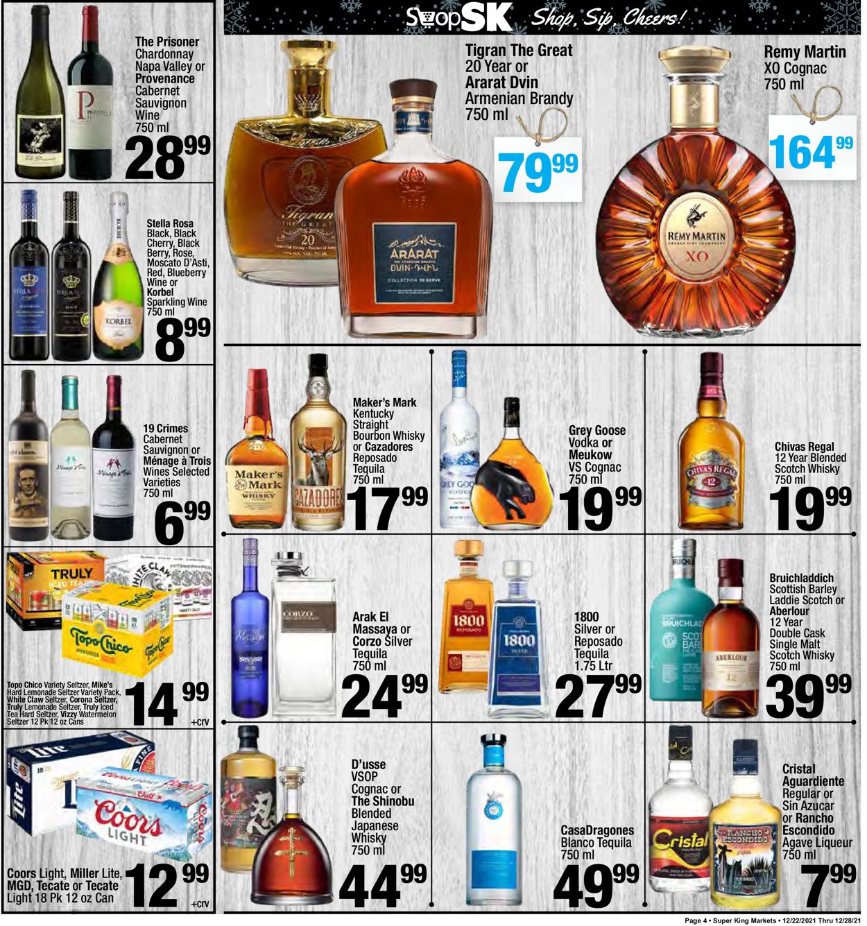 Super King Market Weekly Ad Circular - valid 12/22-12/28/2021 (Page 4)