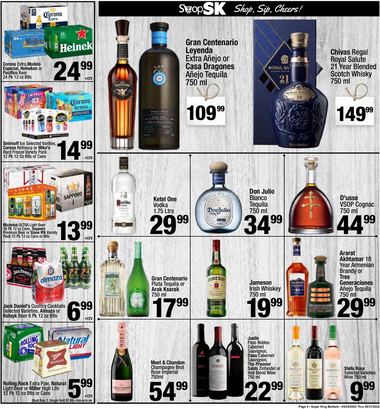 Super King Market Weekly Ad Circular - valid 05/25-05/31/2022 (Page 4)