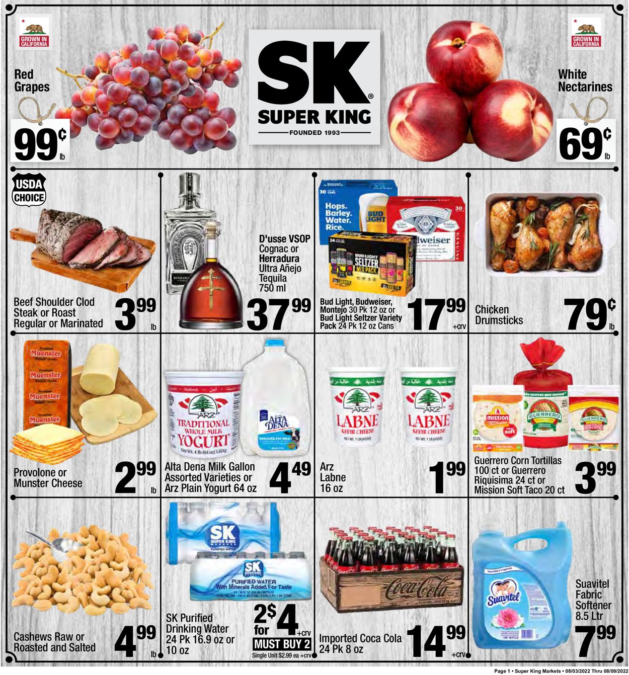 Super King Market Weekly Ad Circular - valid 08/03-08/09/2022
