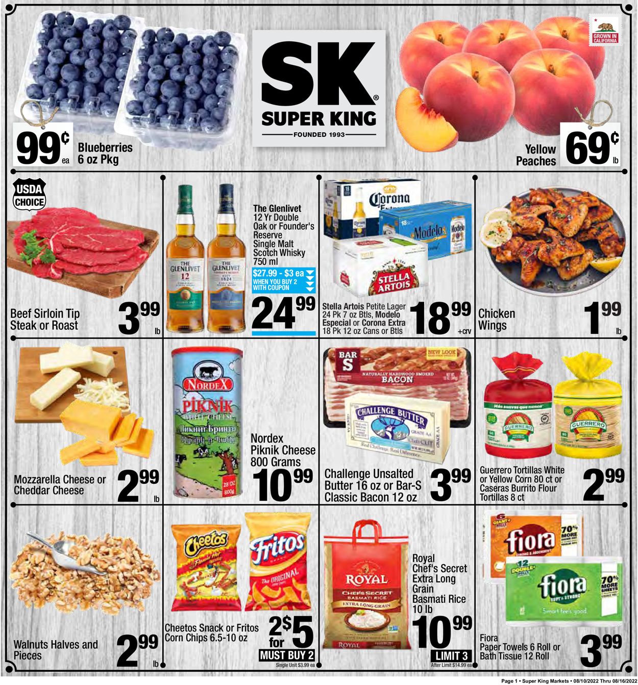 Super King Market Weekly Ad Circular - valid 08/10-08/16/2022