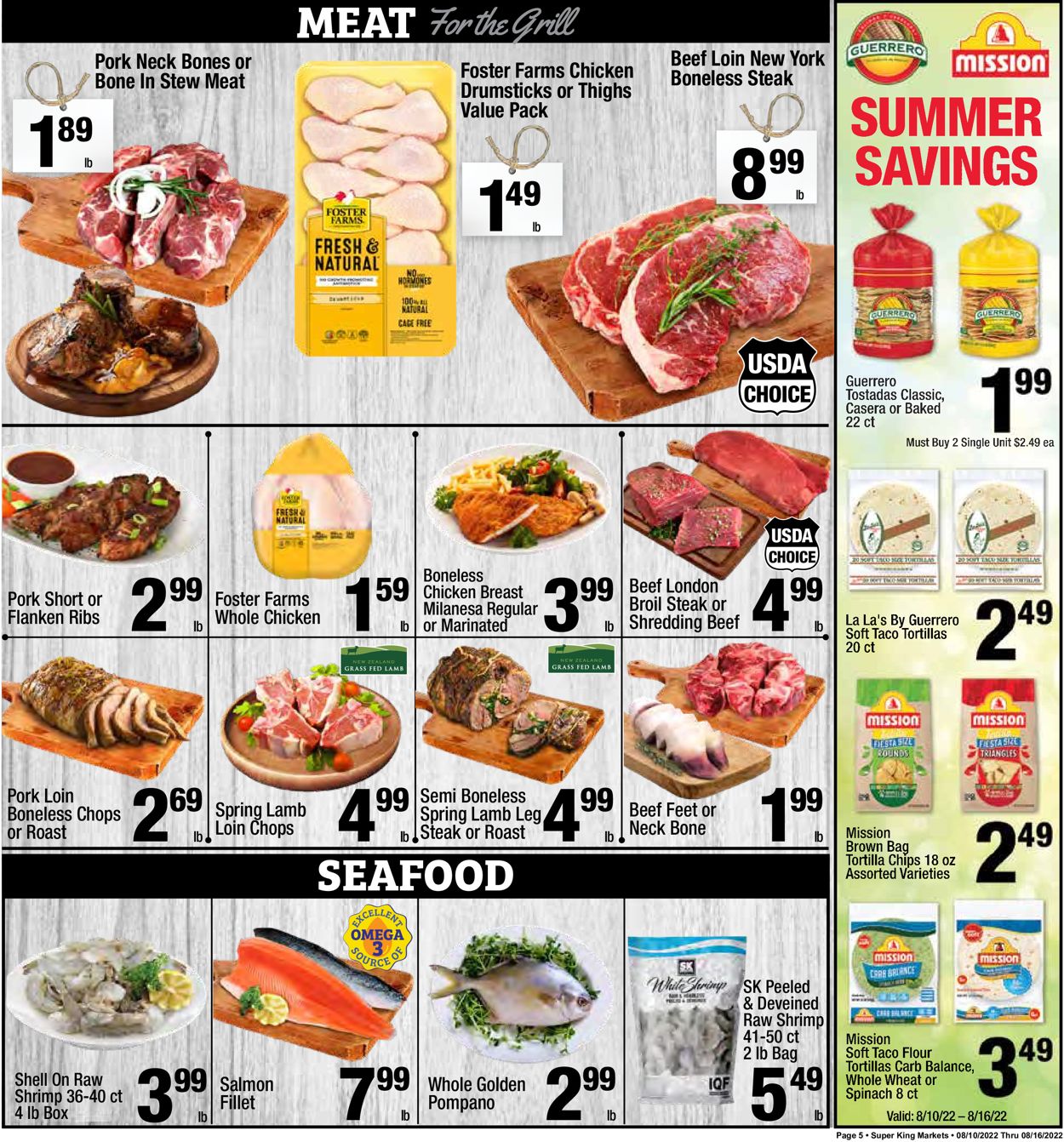 Super King Market Weekly Ad Circular - valid 08/10-08/16/2022 (Page 5)