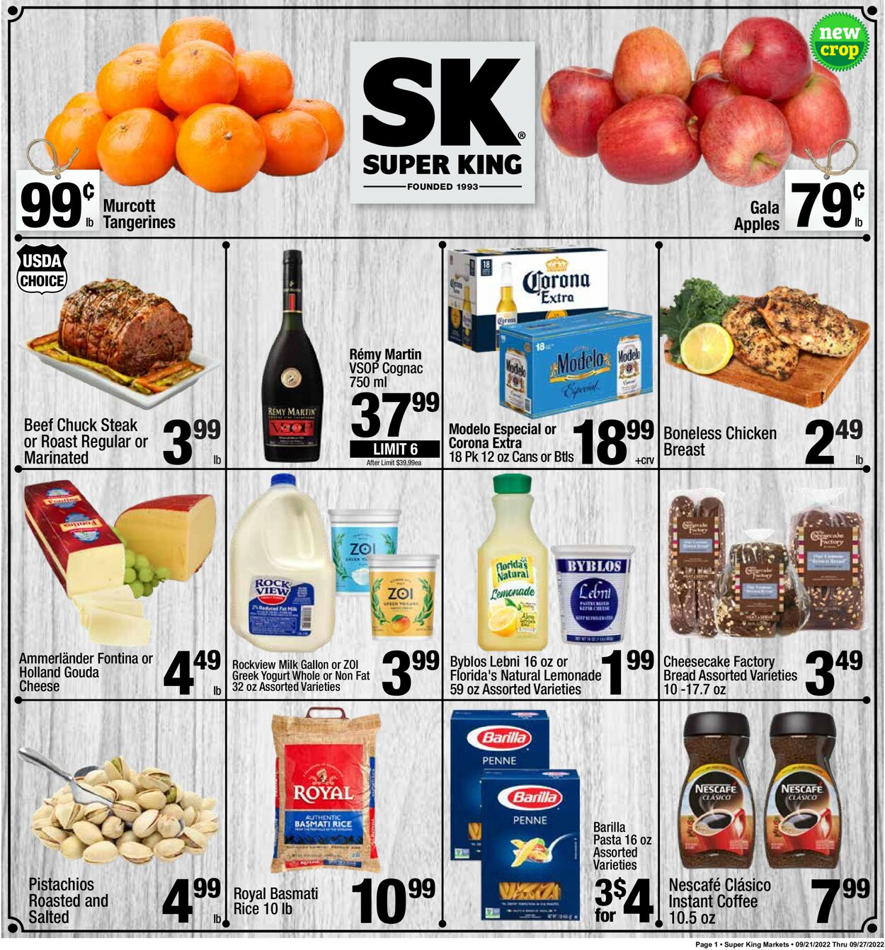 Super King Market Weekly Ad Circular - valid 09/21-09/27/2022