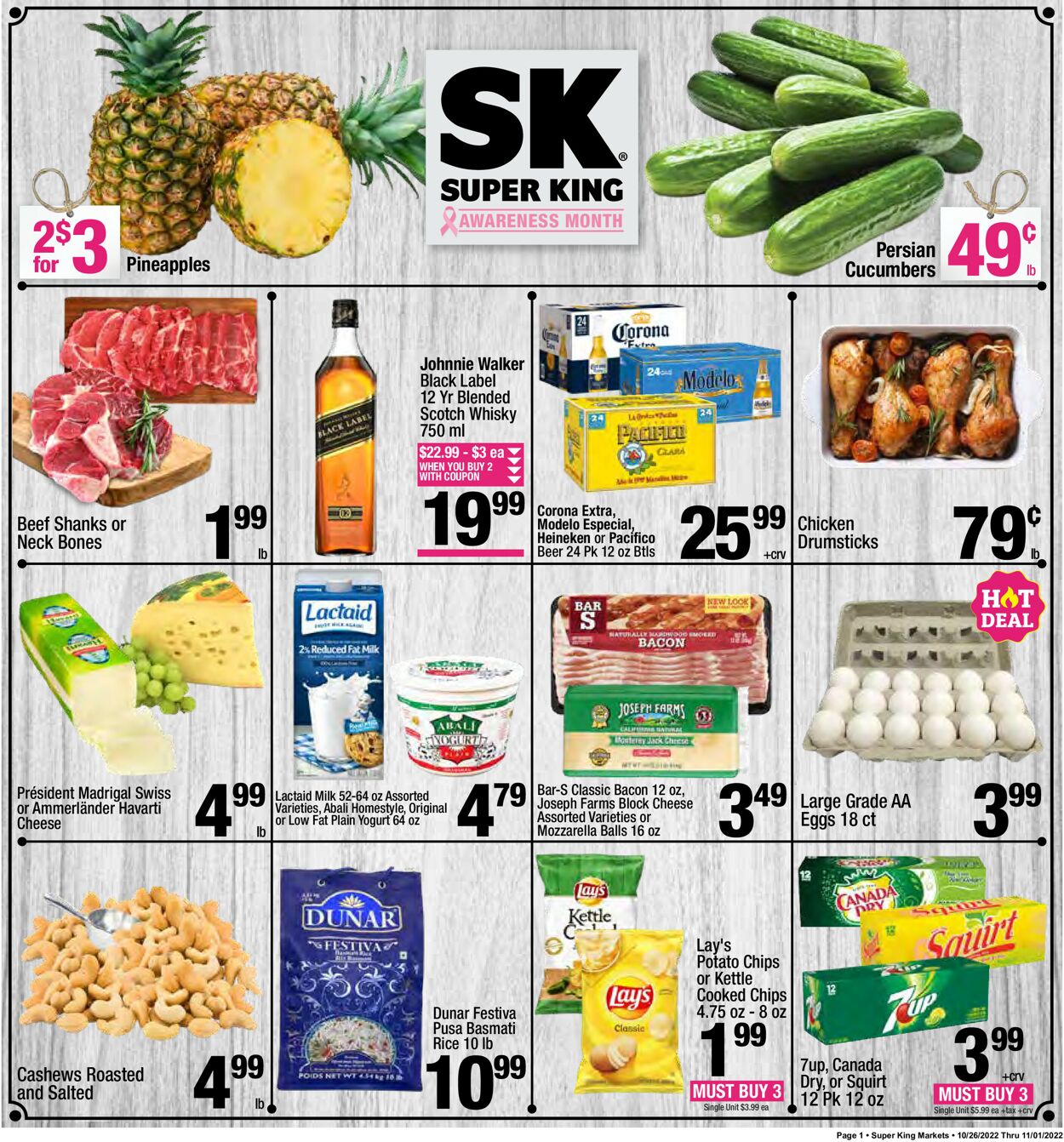 Super King Market Weekly Ad Circular - valid 10/26-11/01/2022