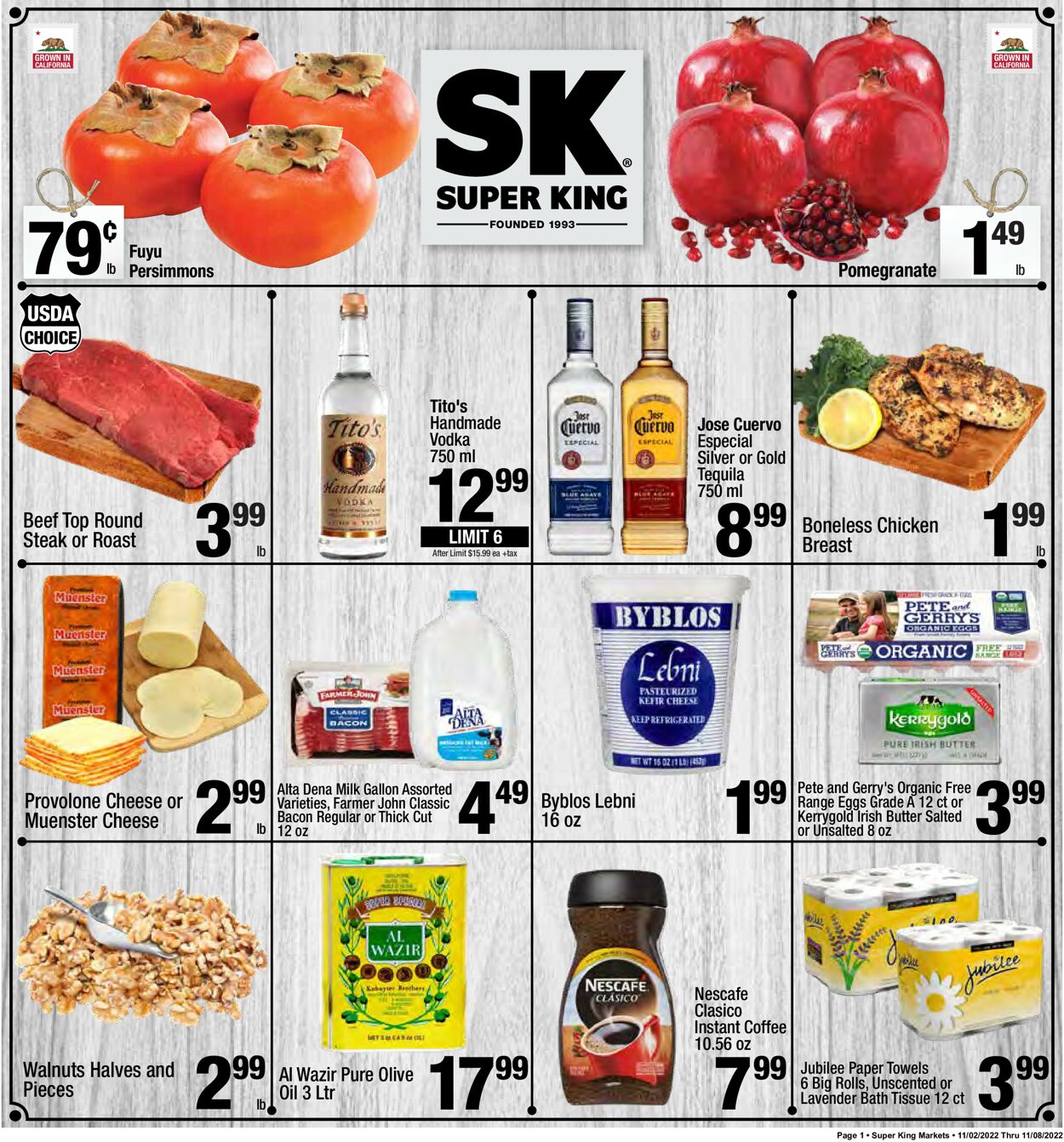 Super King Market Weekly Ad Circular - valid 11/02-11/08/2022