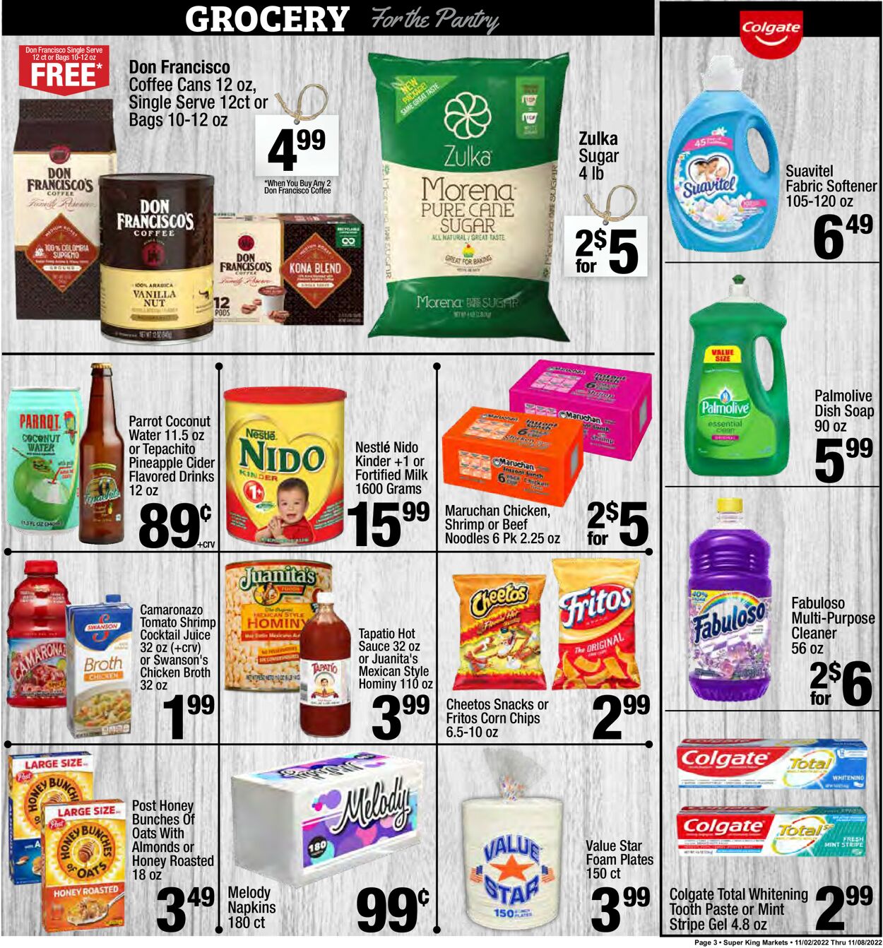 Super King Market Weekly Ad Circular - valid 11/02-11/08/2022 (Page 3)
