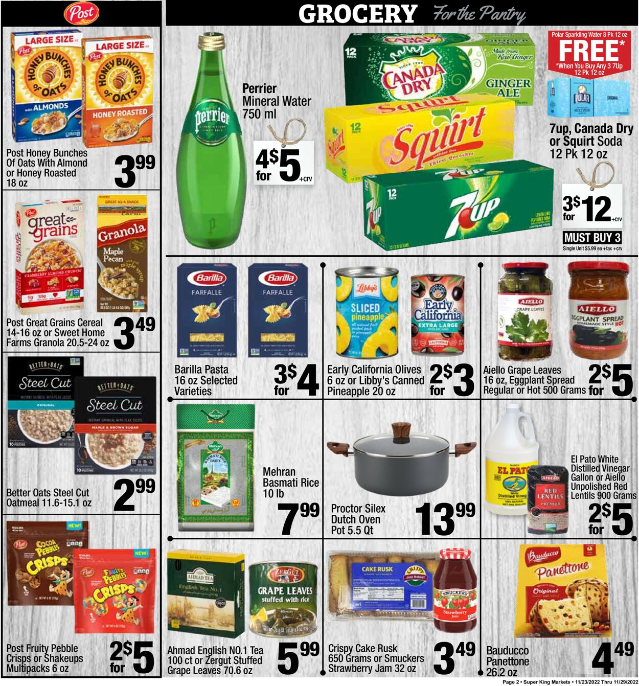 Super King Market Weekly Ad Circular - valid 11/23-11/29/2022 (Page 2)