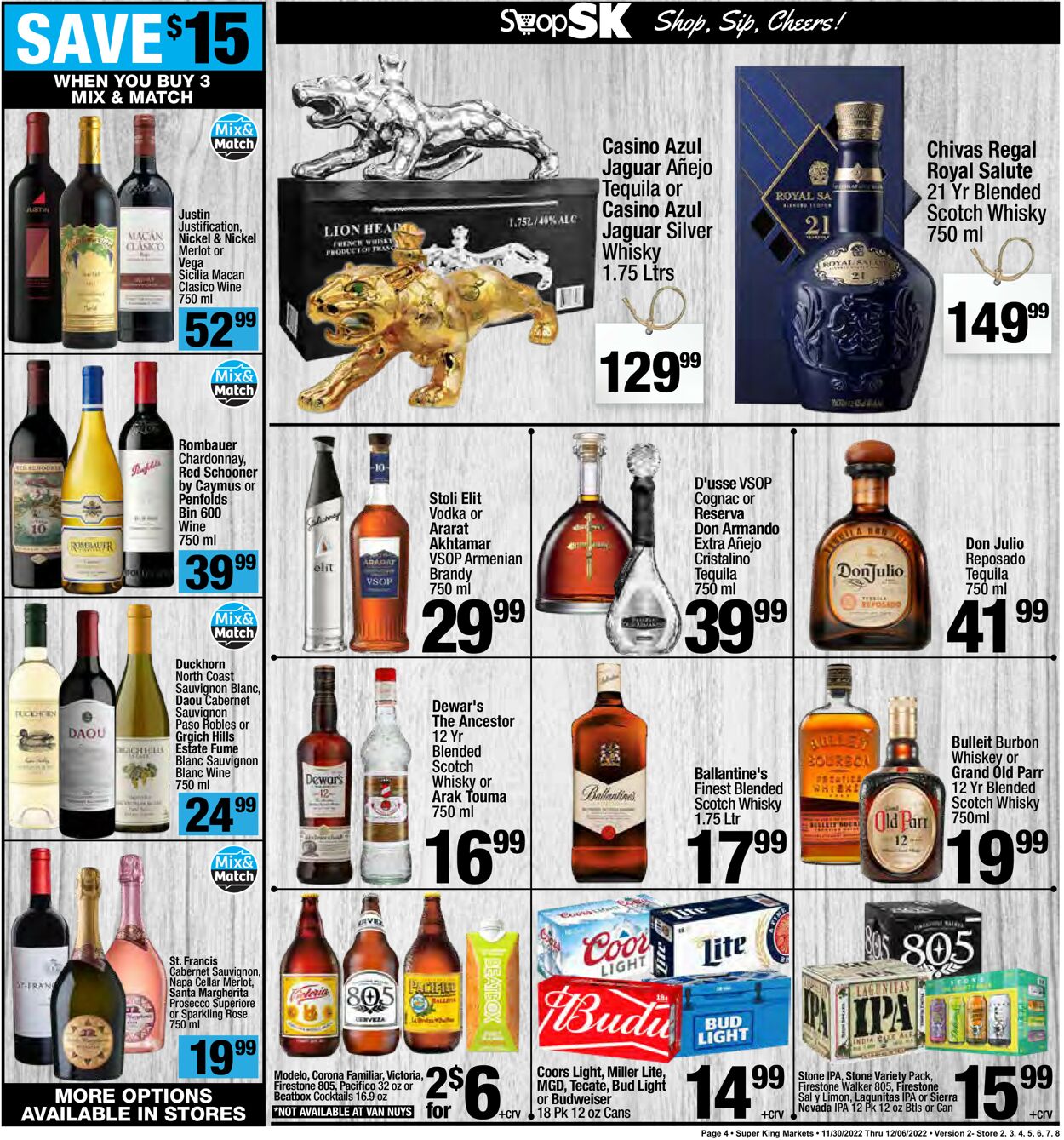 Super King Market Weekly Ad Circular - valid 11/30-12/06/2022 (Page 4)