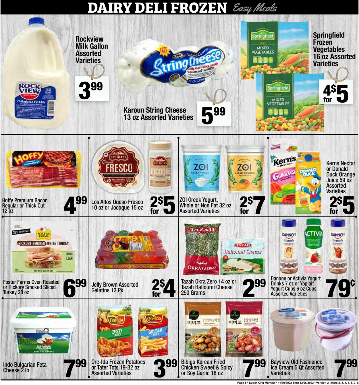Super King Market Weekly Ad Circular - valid 11/30-12/06/2022 (Page 6)