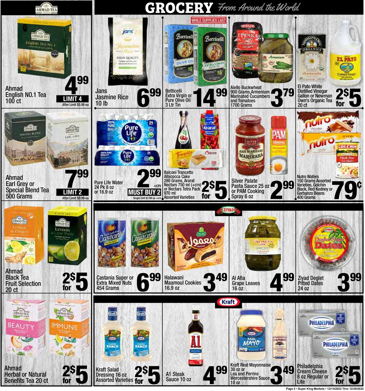 Super King Market Weekly Ad Circular - valid 12/14-12/20/2022 (Page 2)