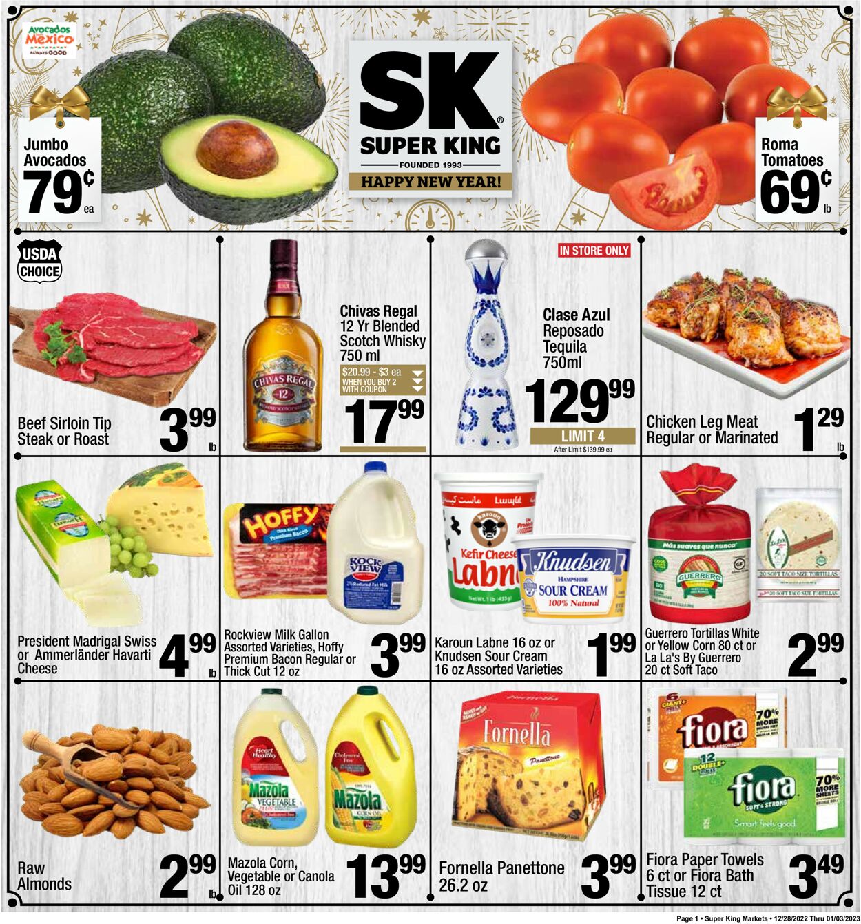 Super King Market Weekly Ad Circular - valid 12/27-01/03/2023