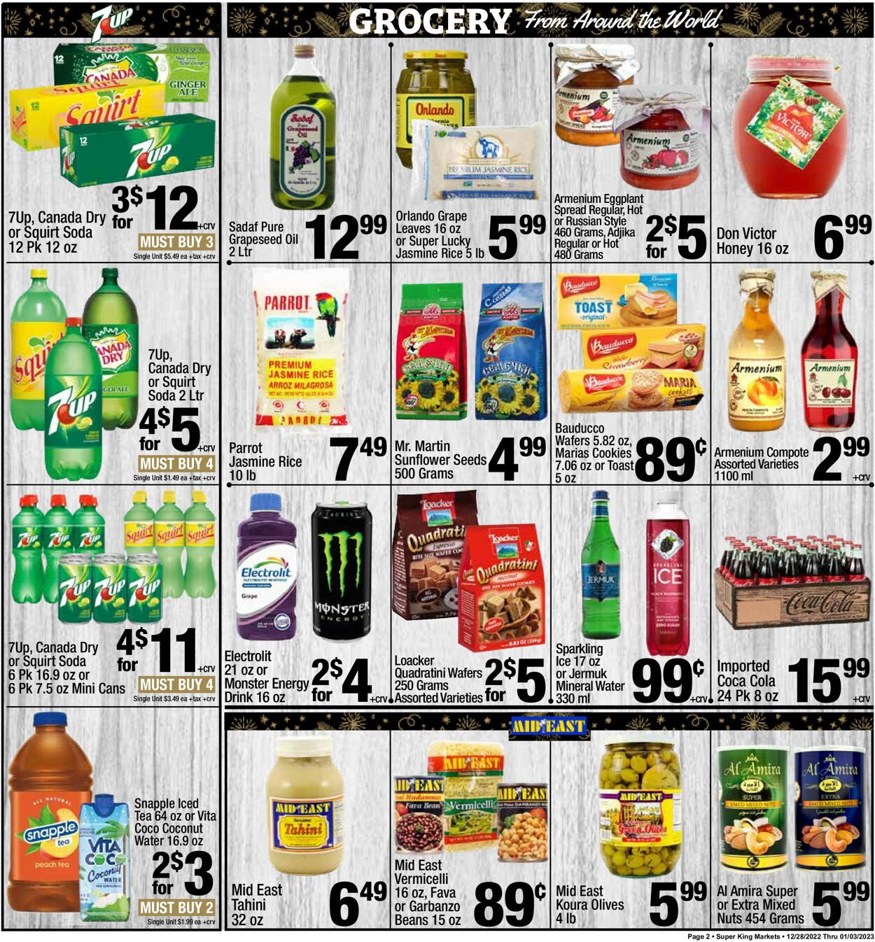 Super King Market Weekly Ad Circular - valid 12/27-01/03/2023 (Page 2)