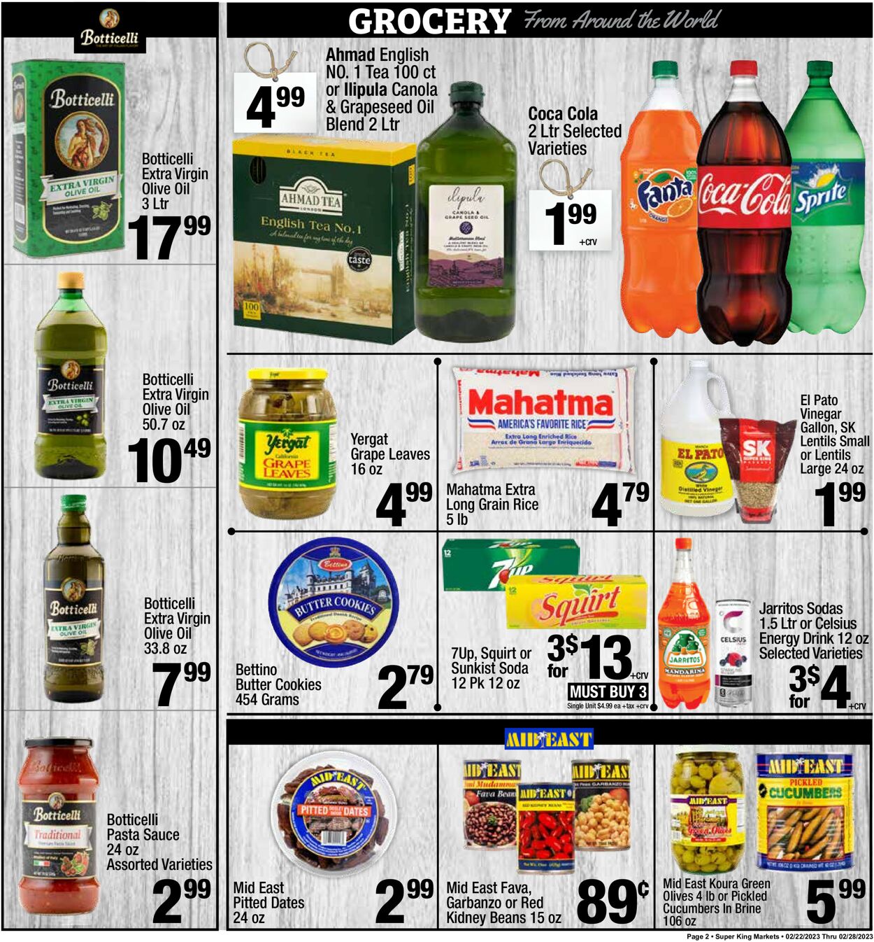 Super King Market Weekly Ad Circular - valid 02/22-02/28/2023 (Page 2)