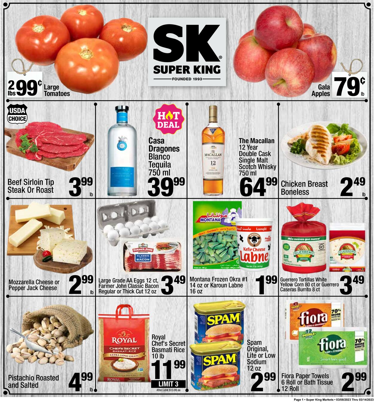 Super King Market Weekly Ad Circular - valid 03/08-03/14/2023