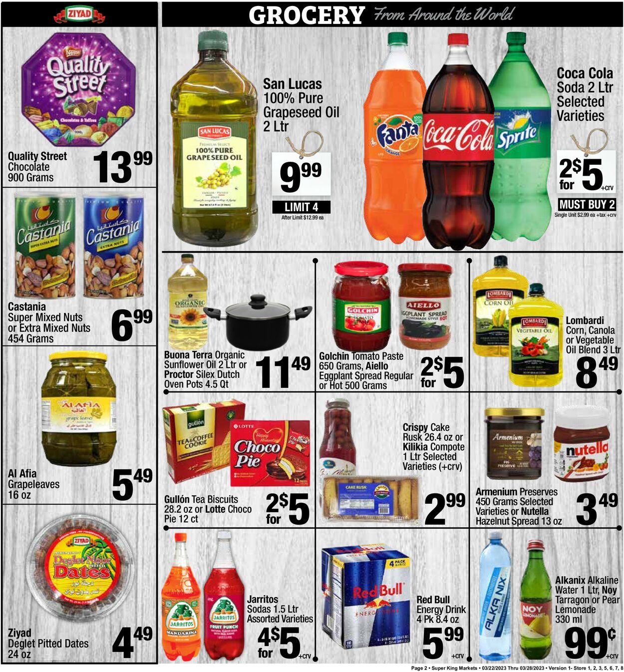 Super King Market Weekly Ad Circular - valid 03/22-03/28/2023 (Page 2)