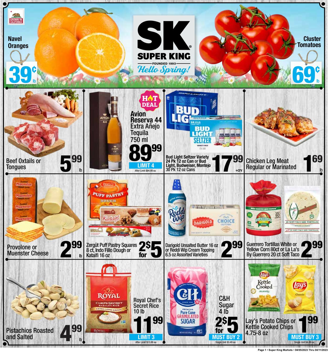 Super King Market Weekly Ad Circular - valid 04/05-04/11/2023