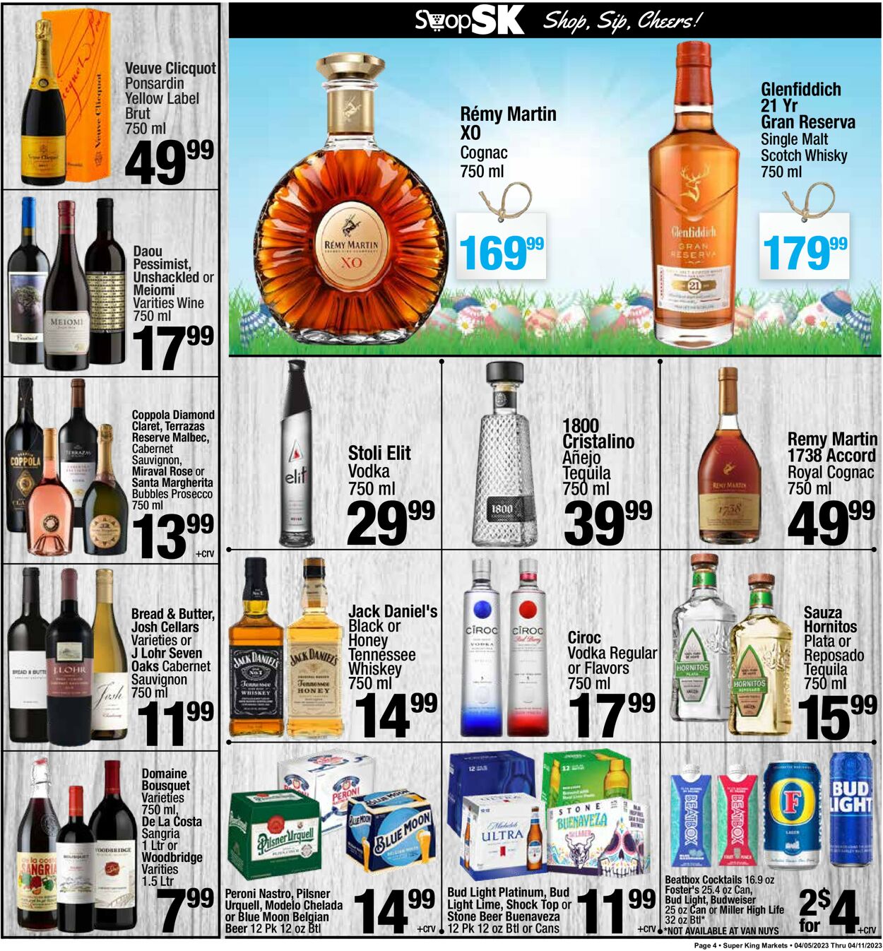 Super King Market Weekly Ad Circular - valid 04/05-04/11/2023 (Page 4)