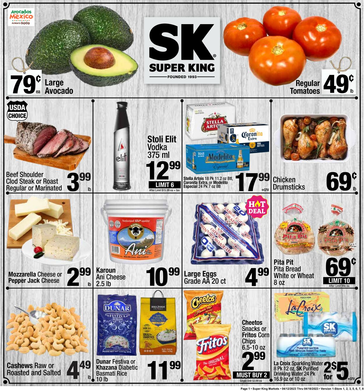 Super King Market Weekly Ad Circular - valid 04/12-04/18/2023