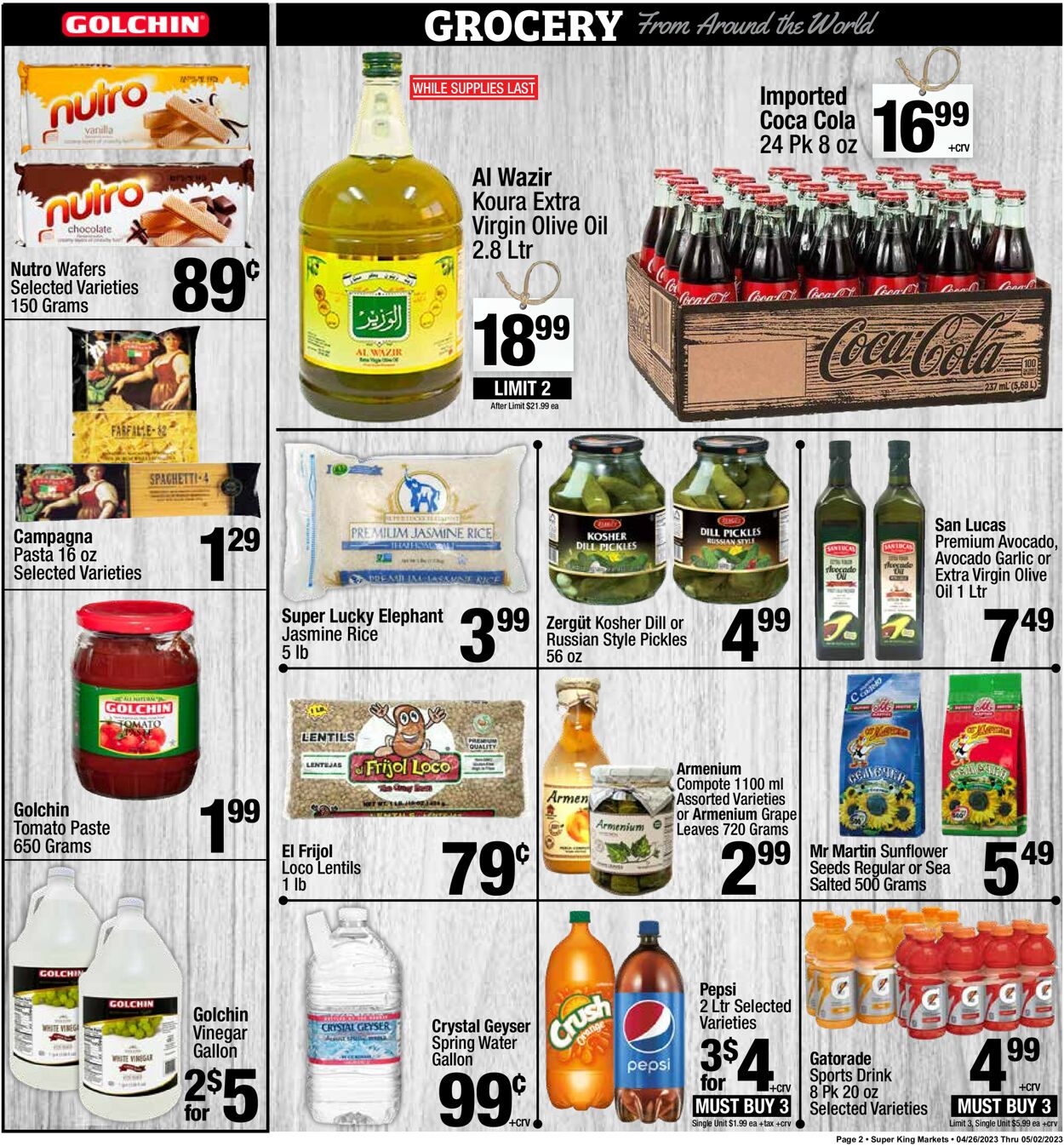 Super King Market Weekly Ad Circular - valid 04/26-05/02/2023 (Page 2)