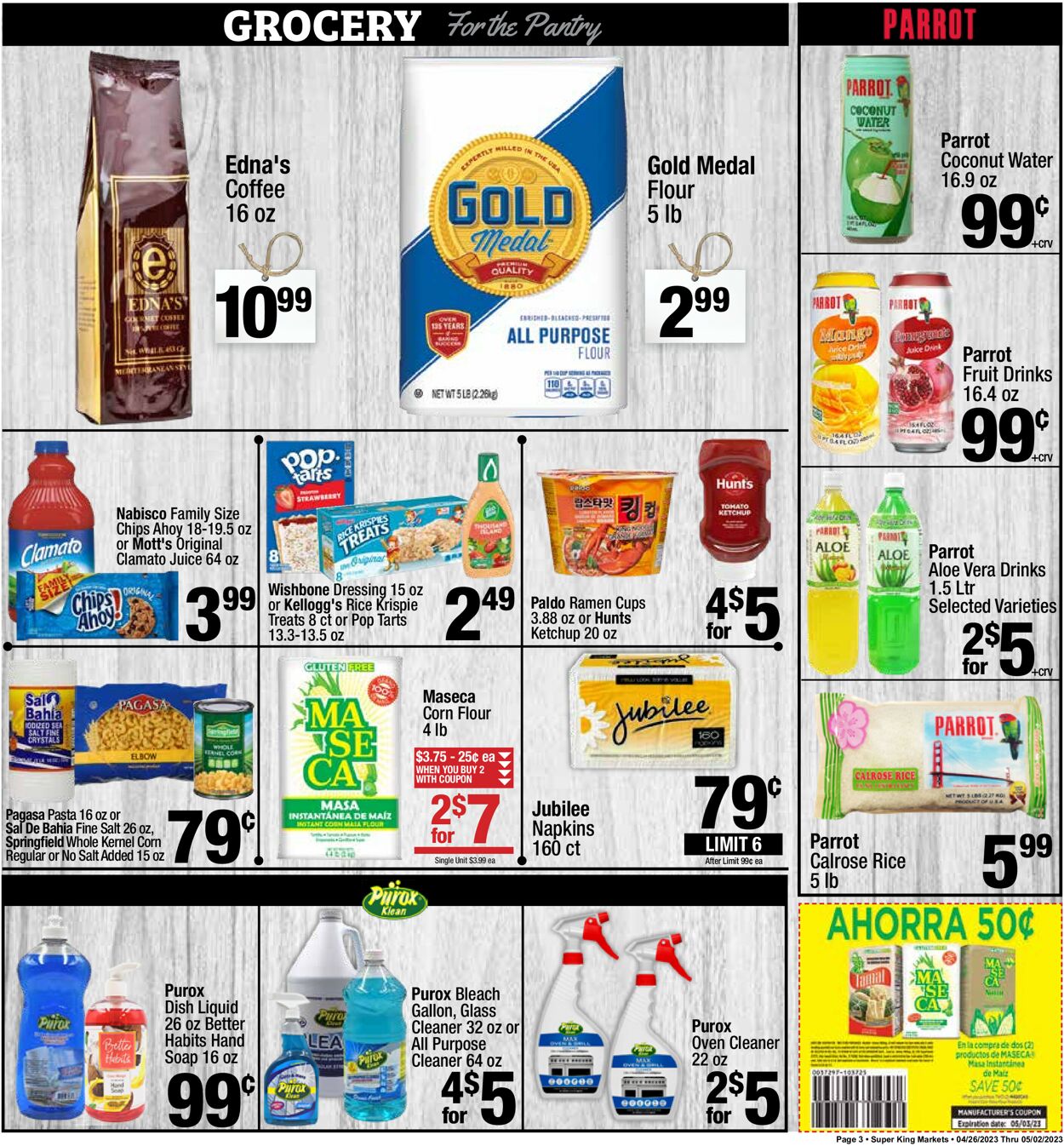 Super King Market Weekly Ad Circular - valid 04/26-05/02/2023 (Page 3)