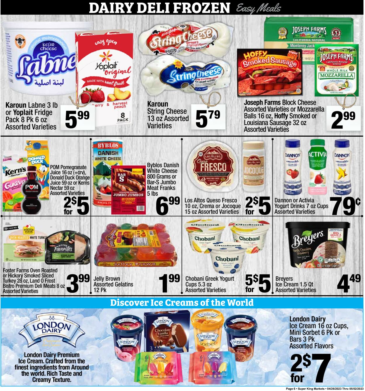 Super King Market Weekly Ad Circular - valid 04/26-05/02/2023 (Page 6)