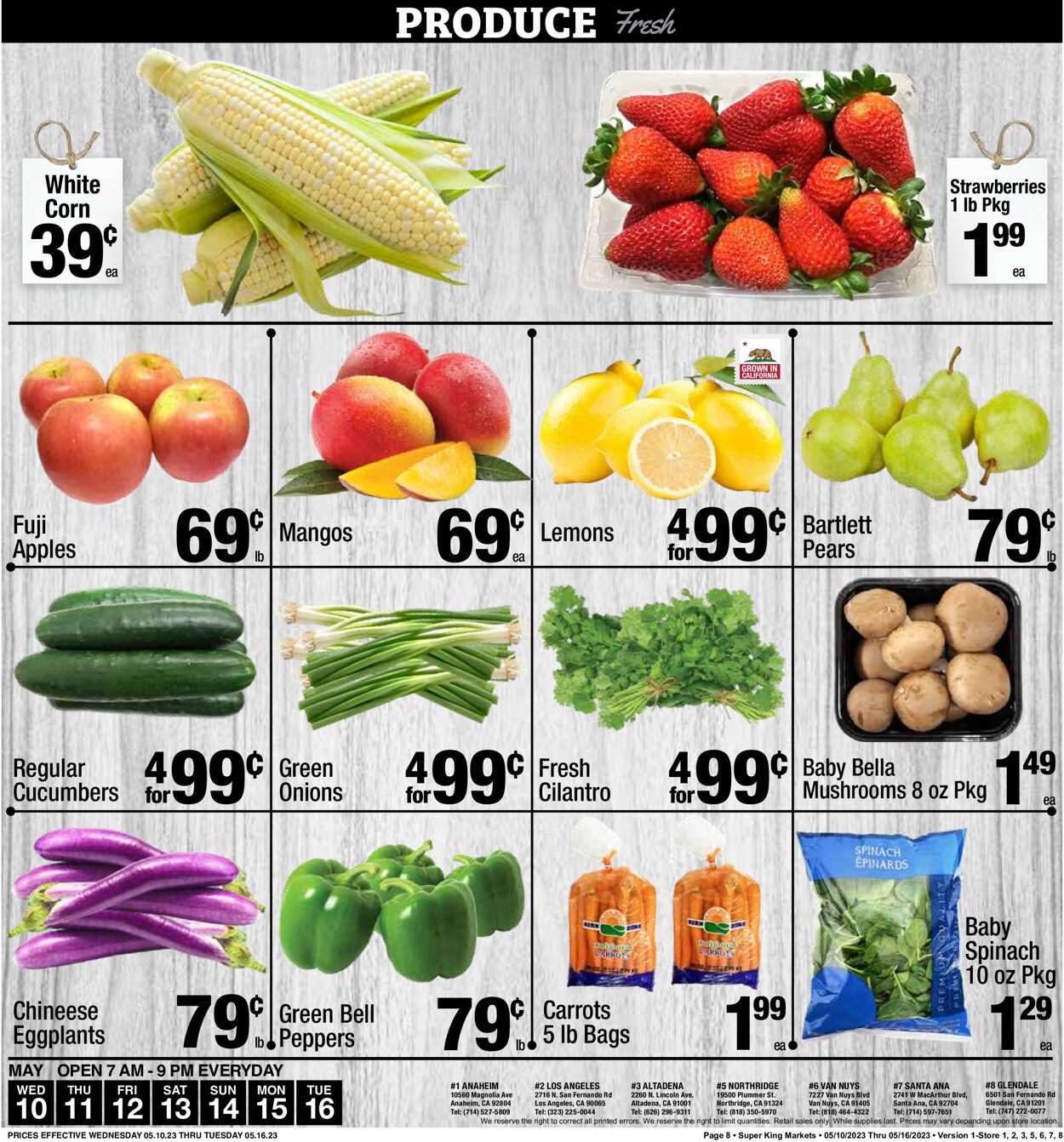 Super King Market Weekly Ad Circular - valid 05/10-05/16/2023 (Page 8)