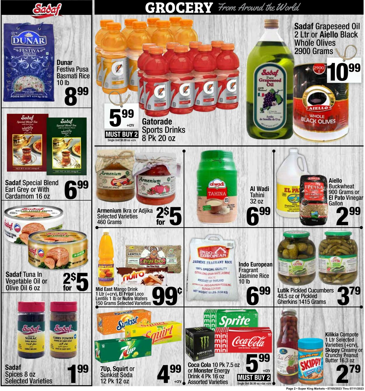 Super King Market Weekly Ad Circular - valid 07/05-07/11/2023 (Page 2)