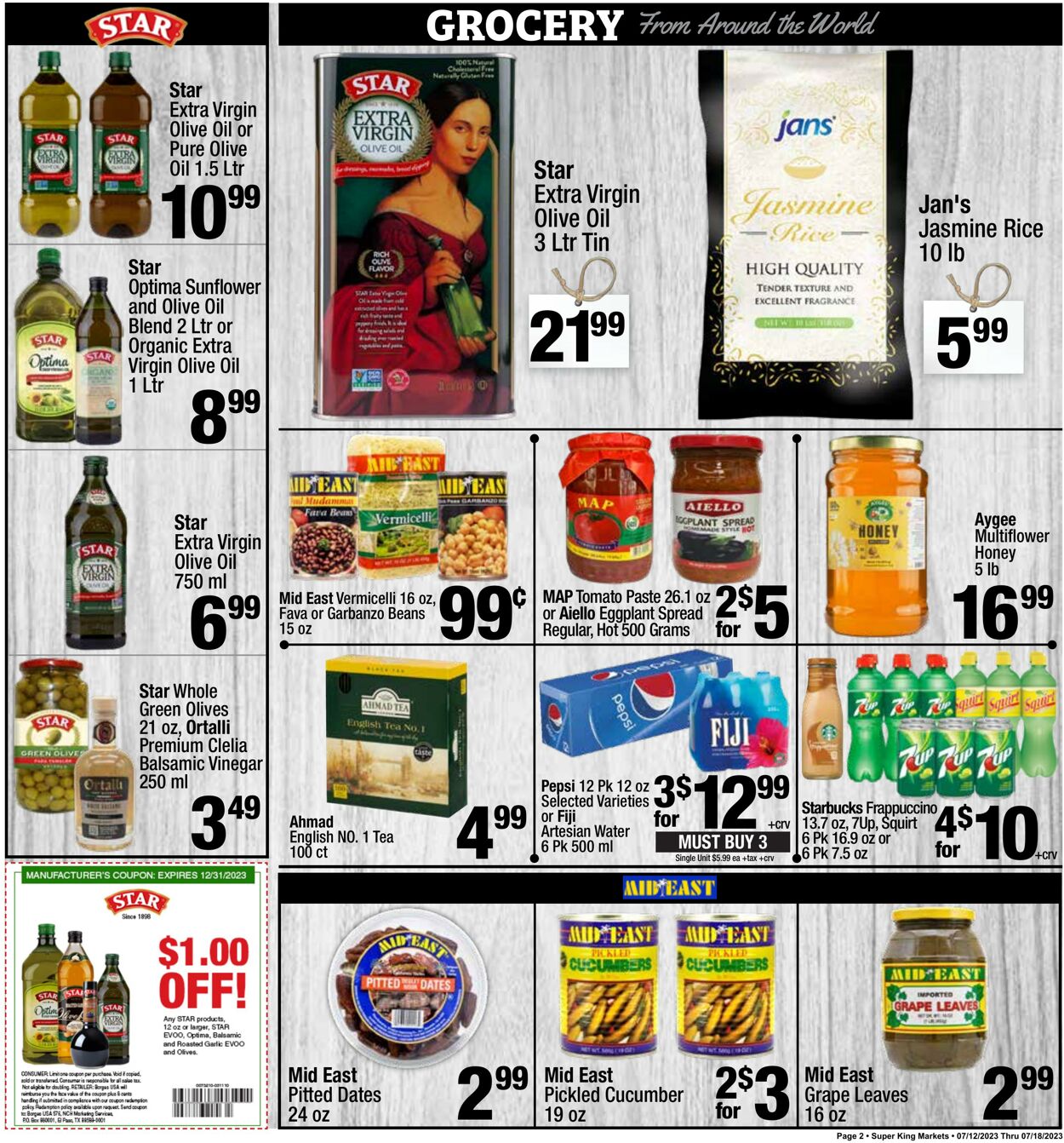 Super King Market Weekly Ad Circular - valid 07/12-07/18/2023 (Page 2)