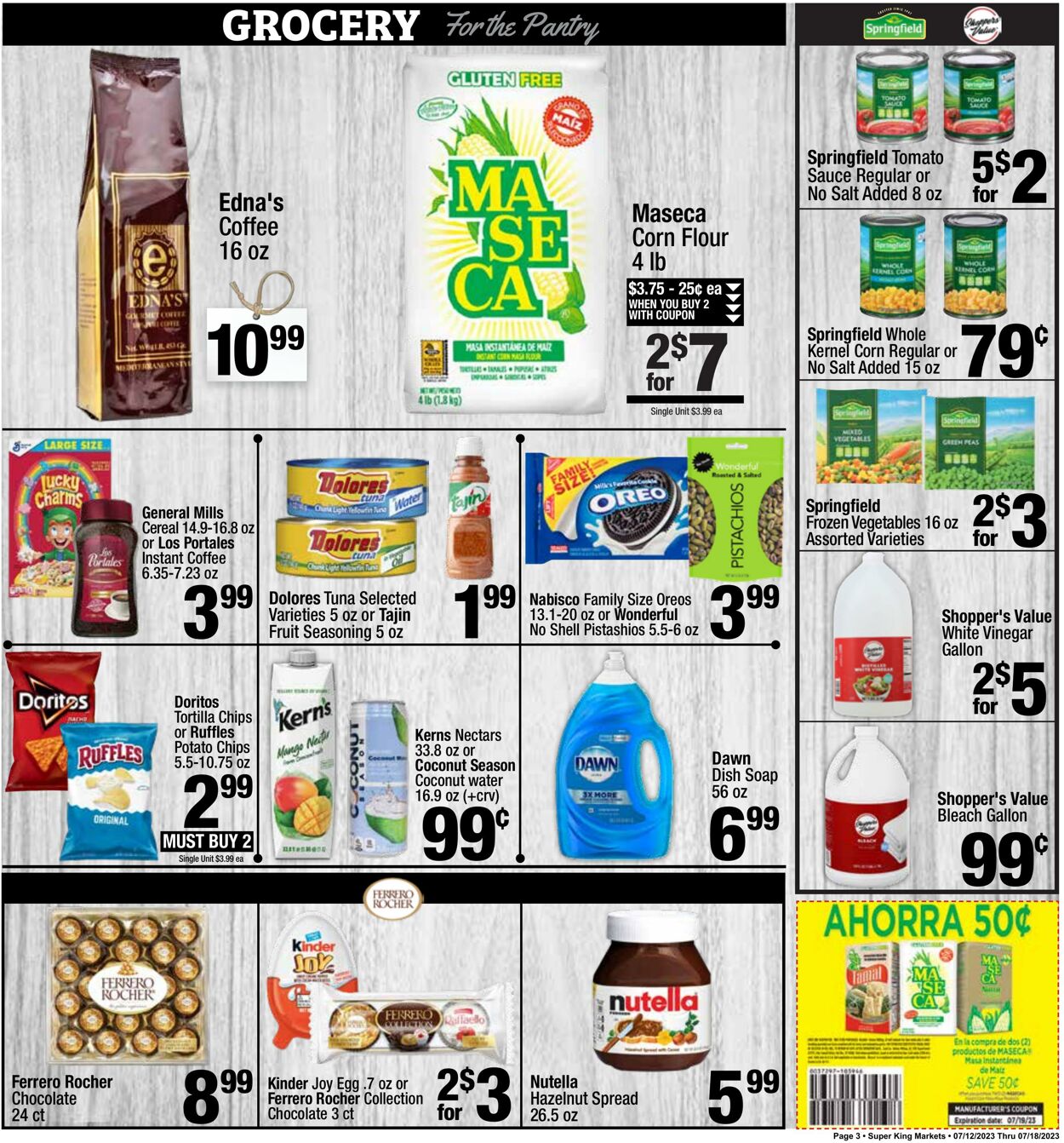 Super King Market Weekly Ad Circular - valid 07/12-07/18/2023 (Page 3)