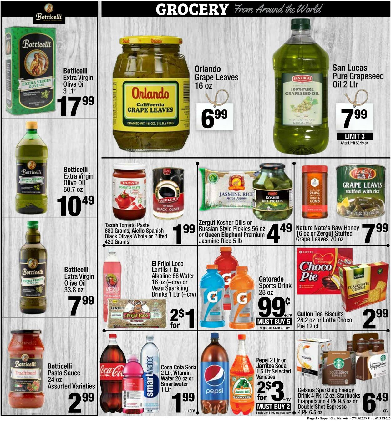 Super King Market Weekly Ad Circular - valid 07/19-07/25/2023 (Page 2)