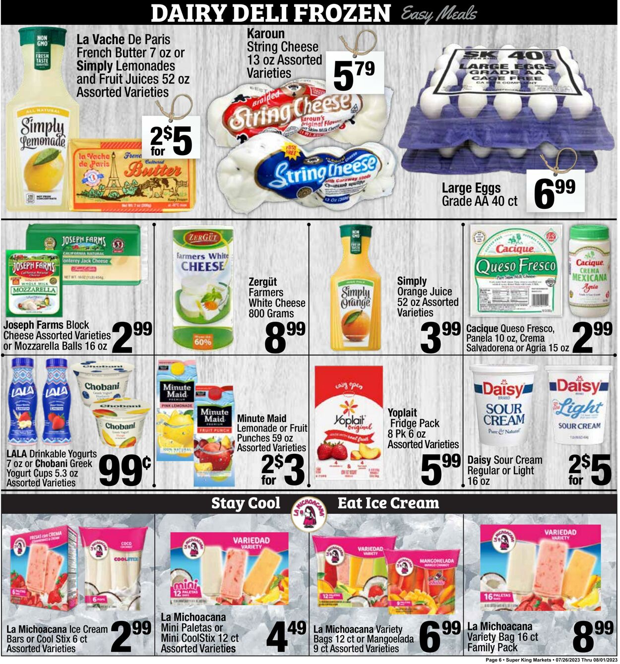 Super King Market Weekly Ad Circular - valid 07/26-08/01/2023 (Page 6)
