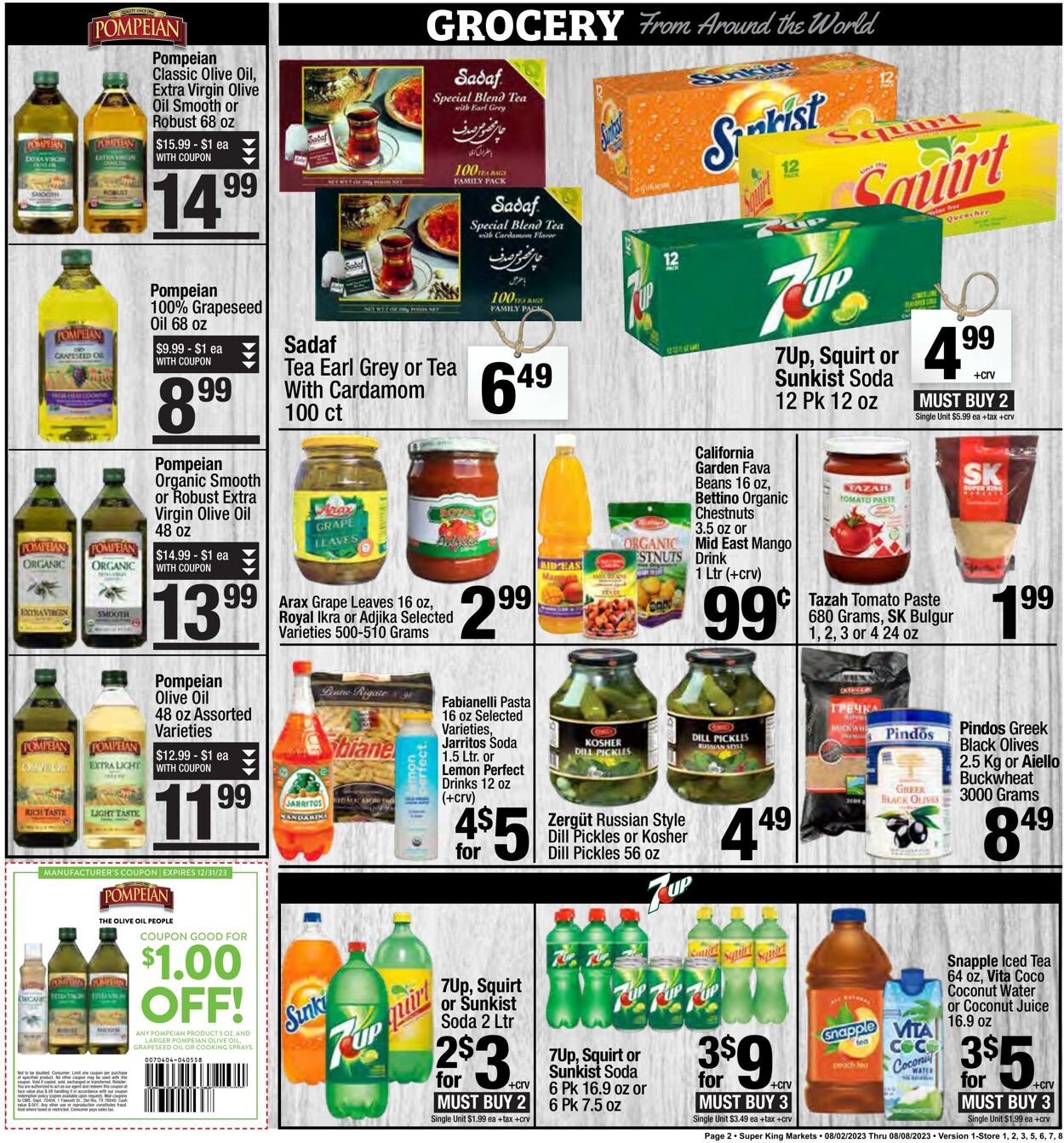 Super King Market Weekly Ad Circular - valid 08/01-08/08/2023 (Page 2)