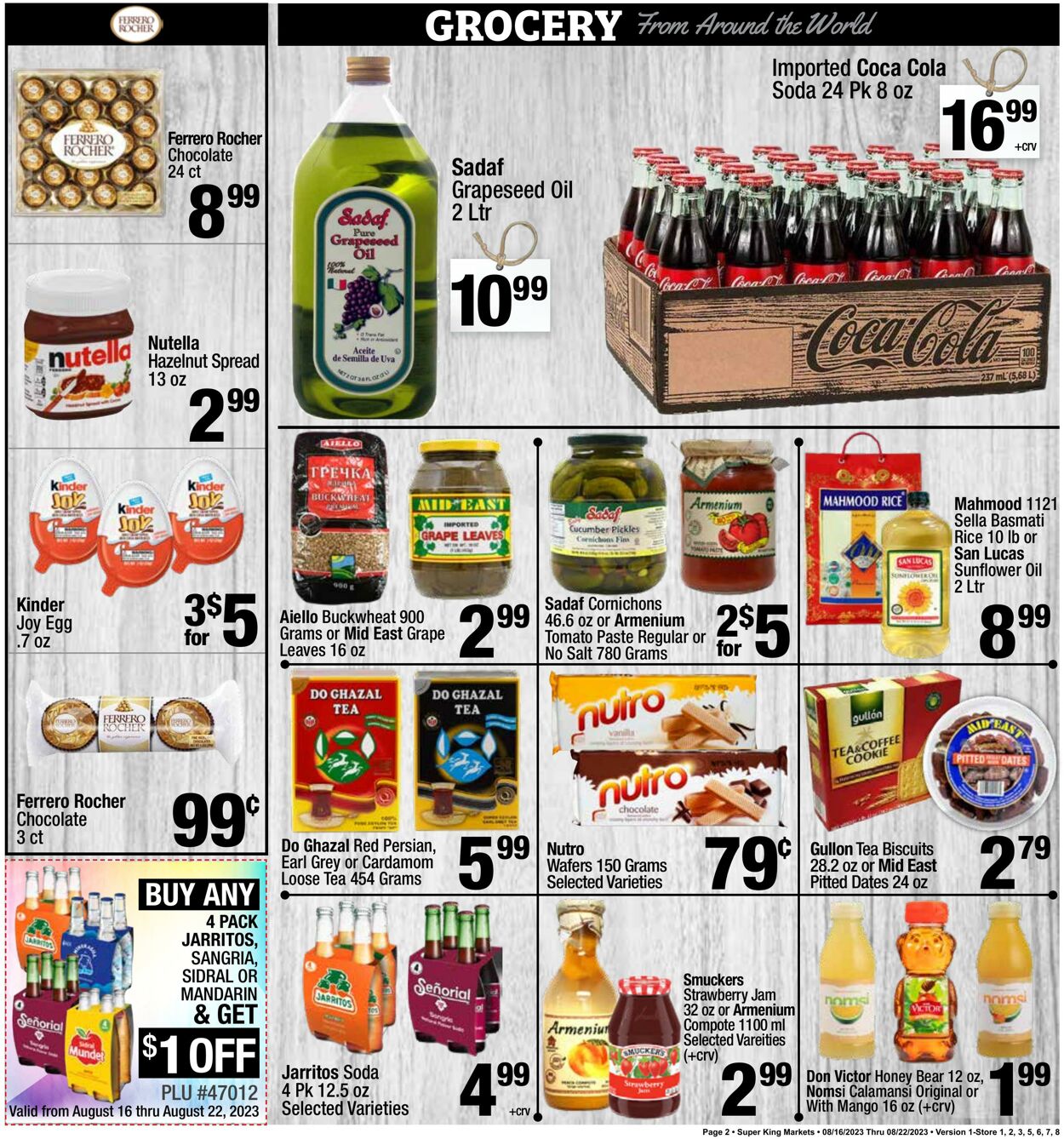 Super King Market Weekly Ad Circular - valid 08/16-08/22/2023 (Page 2)