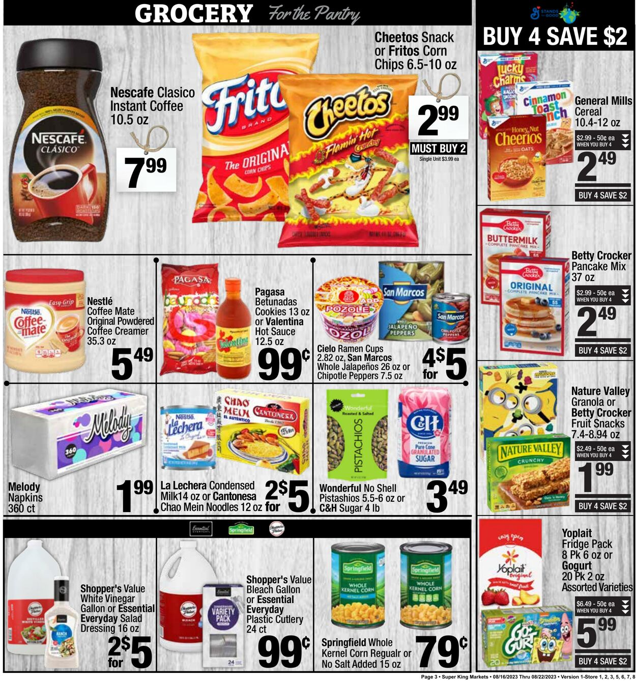 Super King Market Weekly Ad Circular - valid 08/16-08/22/2023 (Page 3)