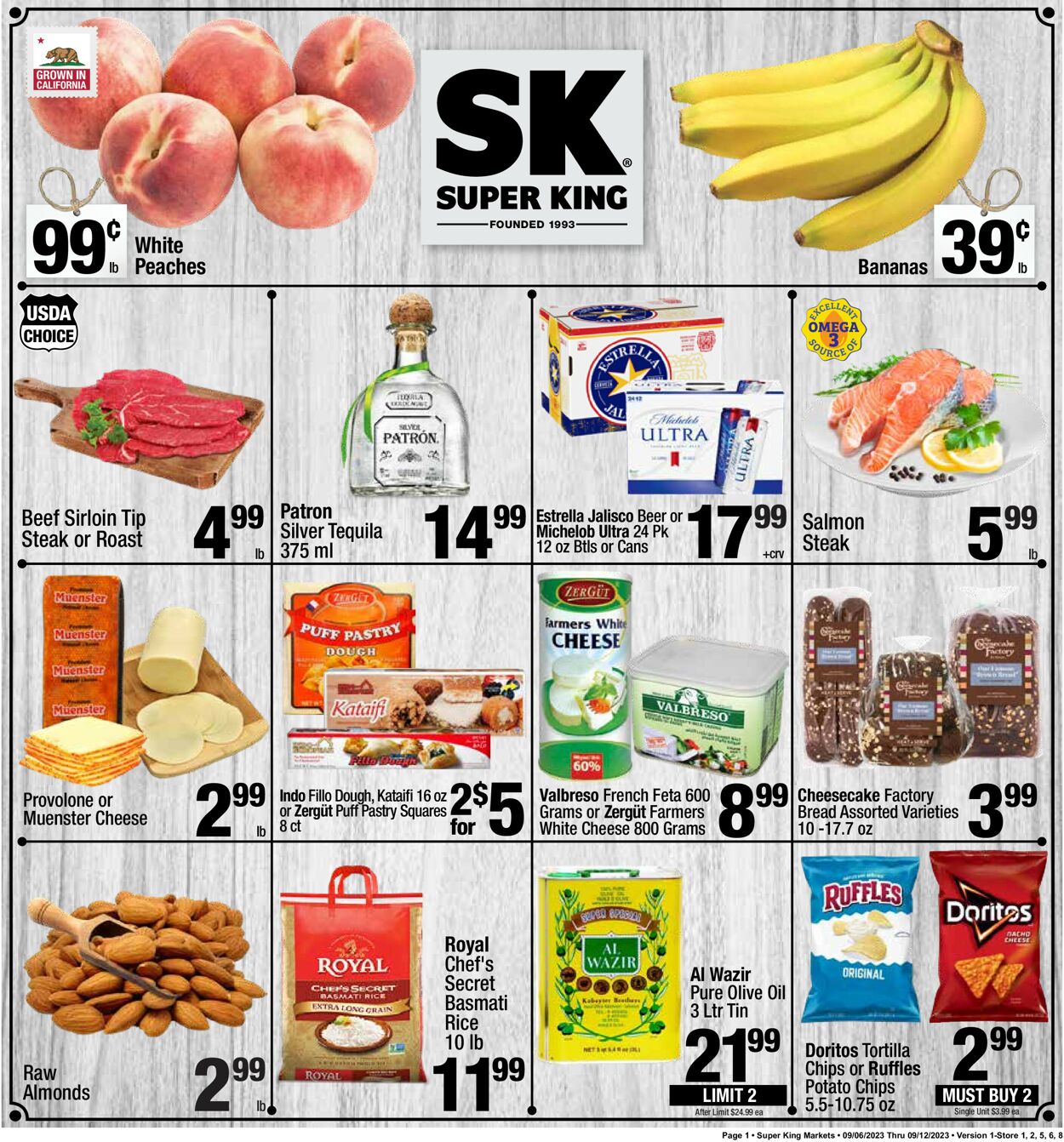 Super King Market Weekly Ad Circular - valid 09/06-09/12/2023