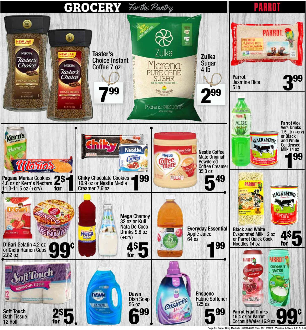 Super King Market Weekly Ad Circular - valid 09/06-09/12/2023 (Page 3)