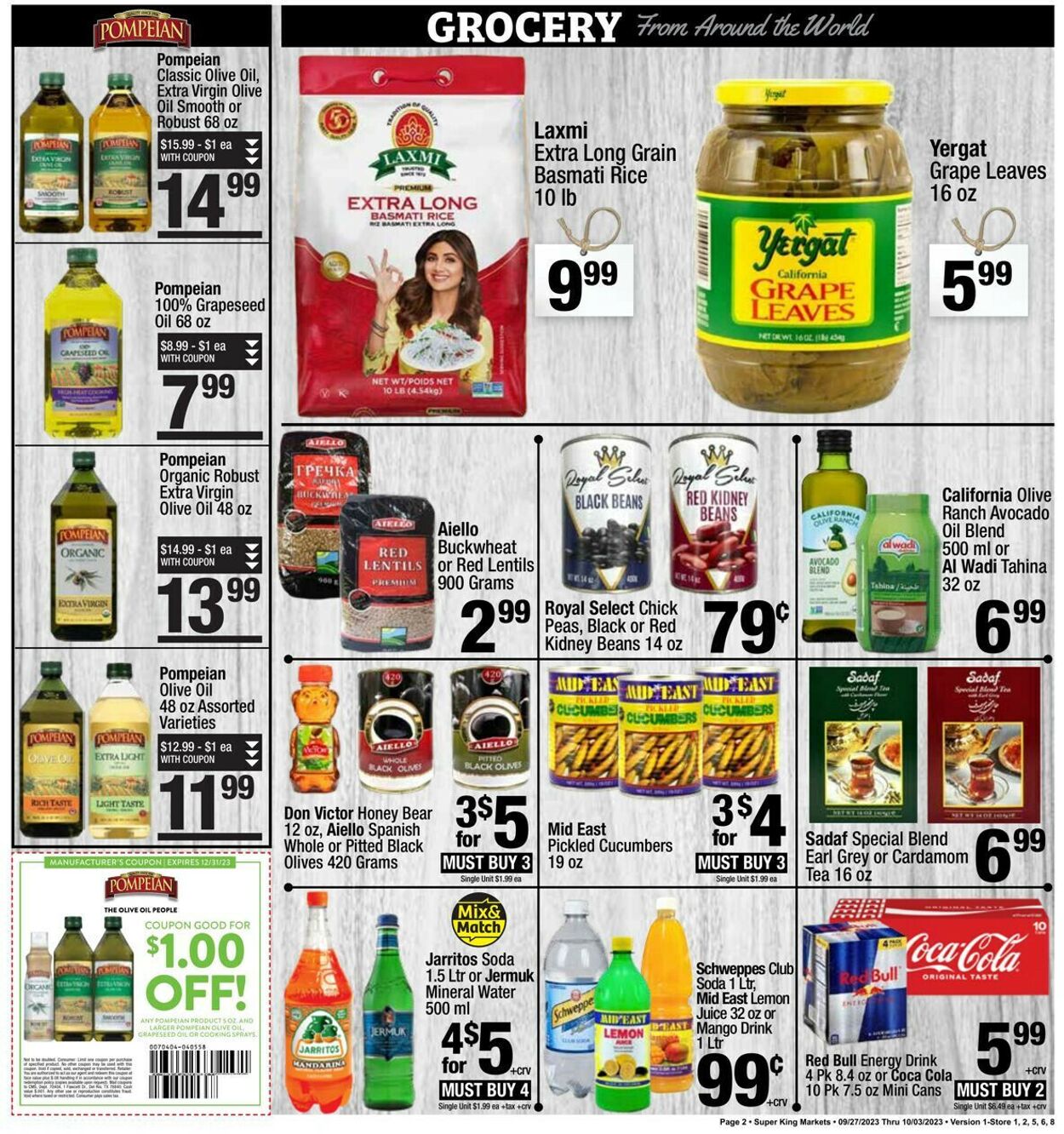 Super King Market Weekly Ad Circular - valid 09/27-10/03/2023 (Page 2)