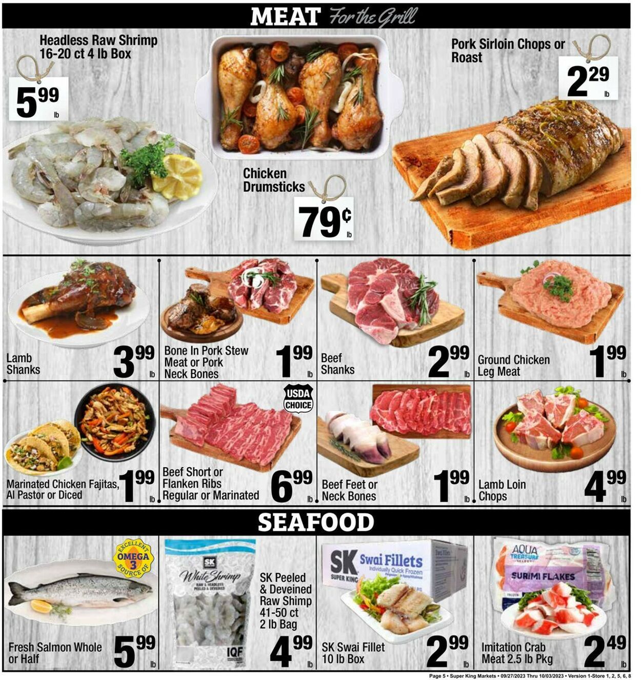 Super King Market Weekly Ad Circular - valid 09/27-10/03/2023 (Page 5)