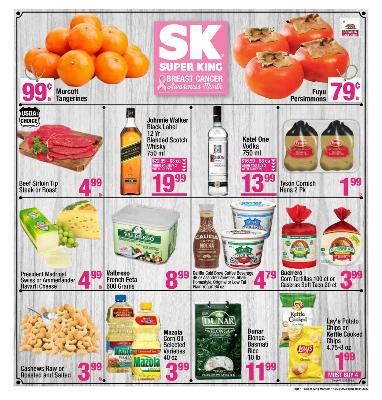 Super King Market Weekly Ad Circular - valid 10/25-10/31/2023