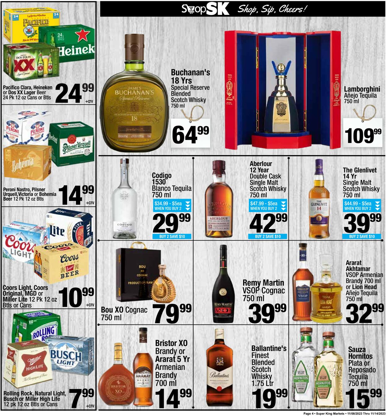 Super King Market Weekly Ad Circular - valid 11/08-11/14/2023 (Page 4)