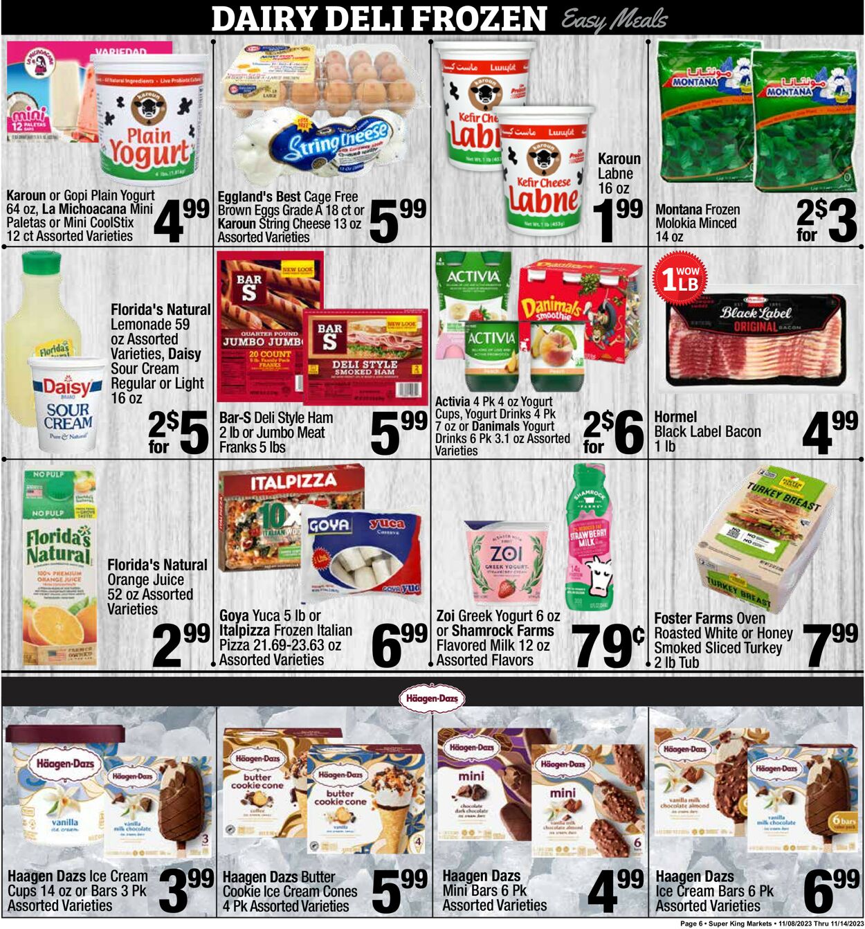 Super King Market Weekly Ad Circular - valid 11/08-11/14/2023 (Page 6)