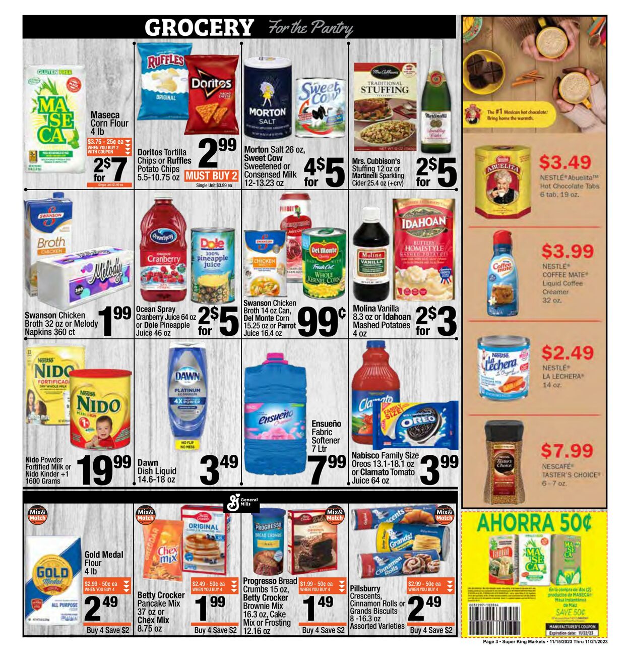 Super King Market Weekly Ad Circular - valid 11/15-11/21/2023 (Page 3)