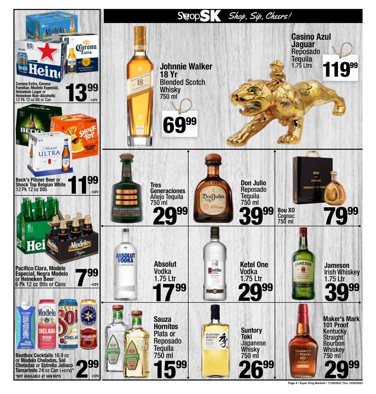 Super King Market Weekly Ad Circular - valid 11/29-12/05/2023 (Page 4)