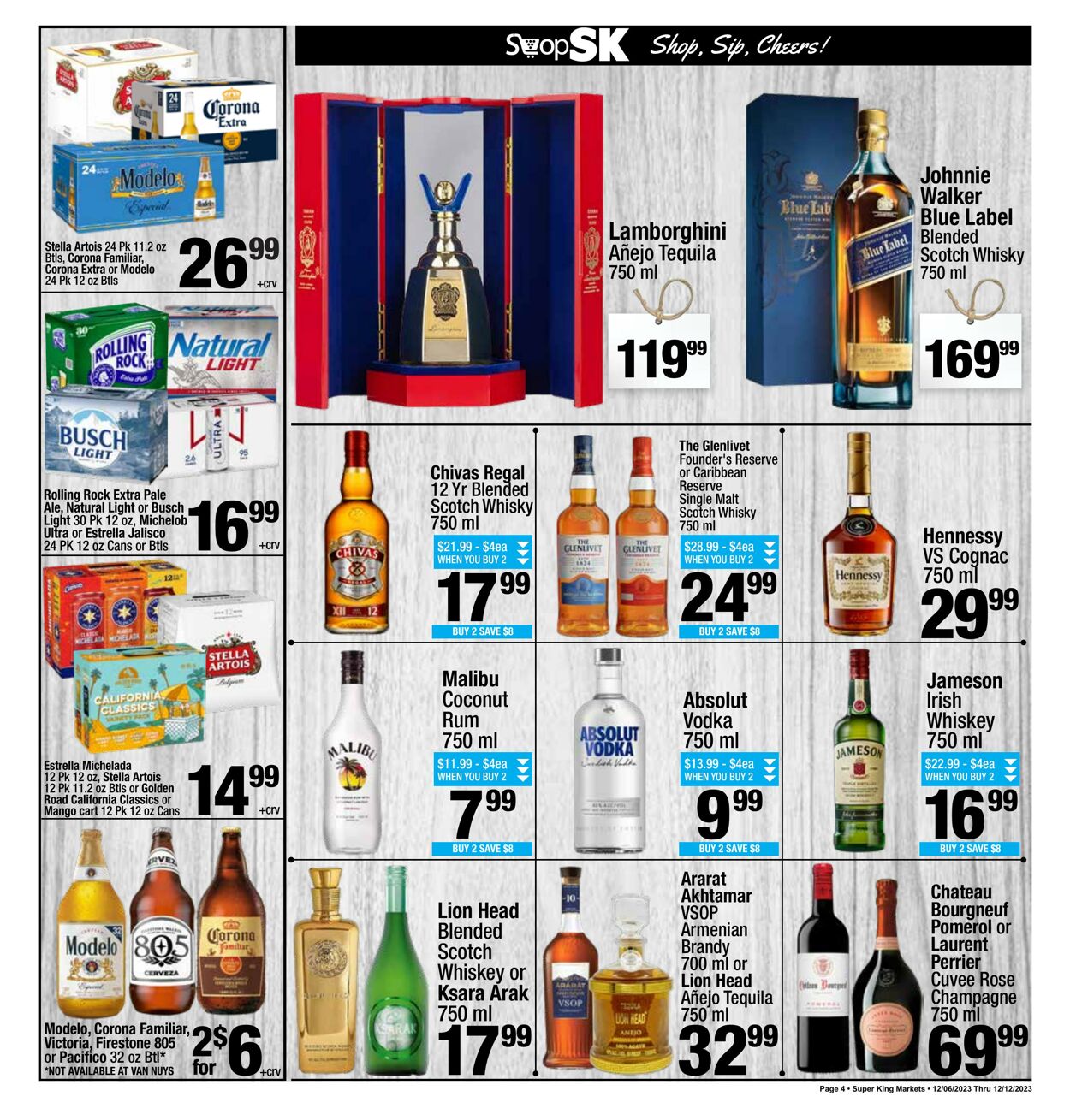 Super King Market Weekly Ad Circular - valid 12/06-12/12/2023 (Page 4)