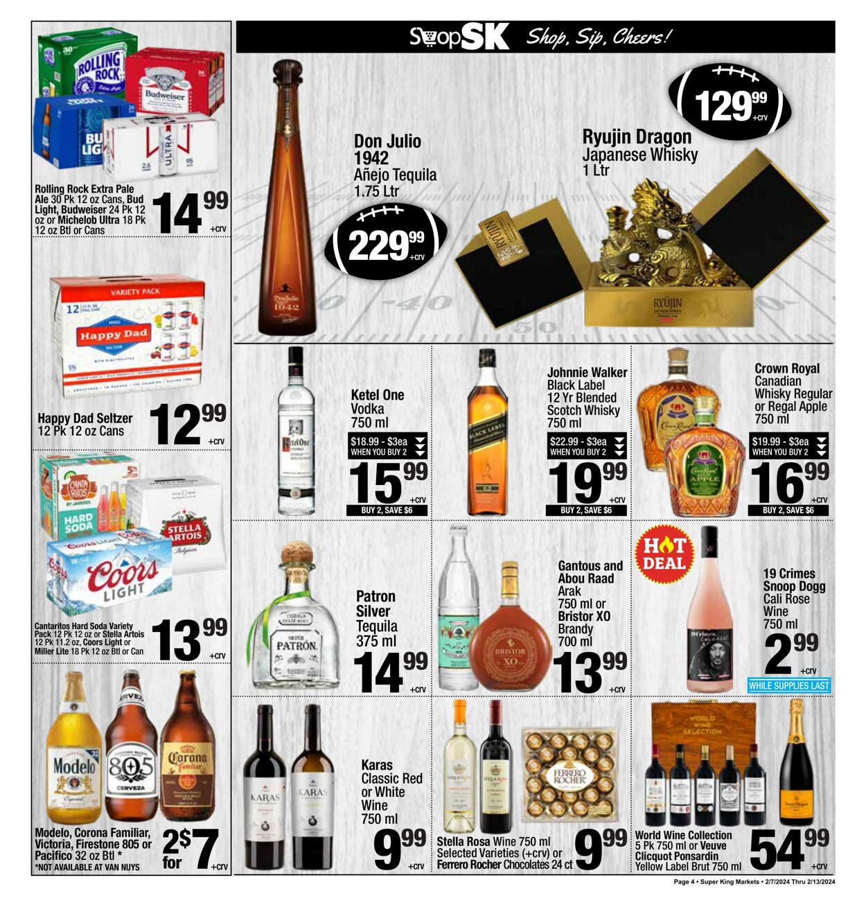 Super King Market Weekly Ad Circular - valid 02/07-02/13/2024 (Page 4)
