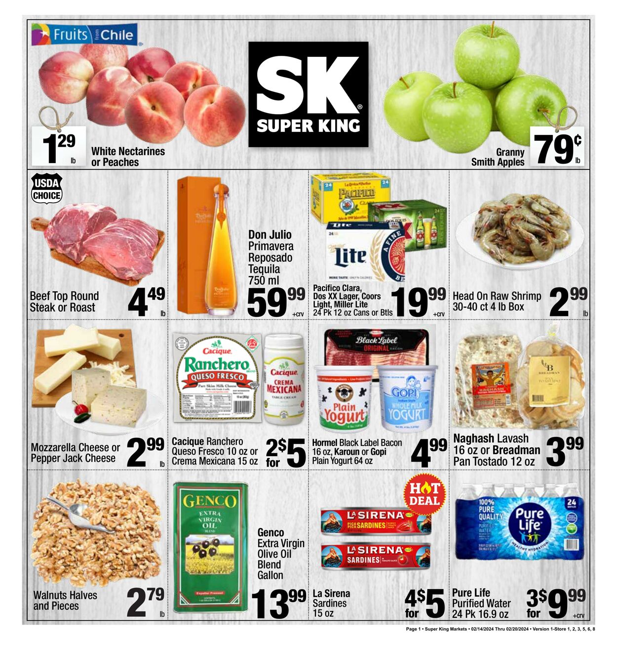 Super King Market Weekly Ad Circular - valid 02/14-02/20/2024