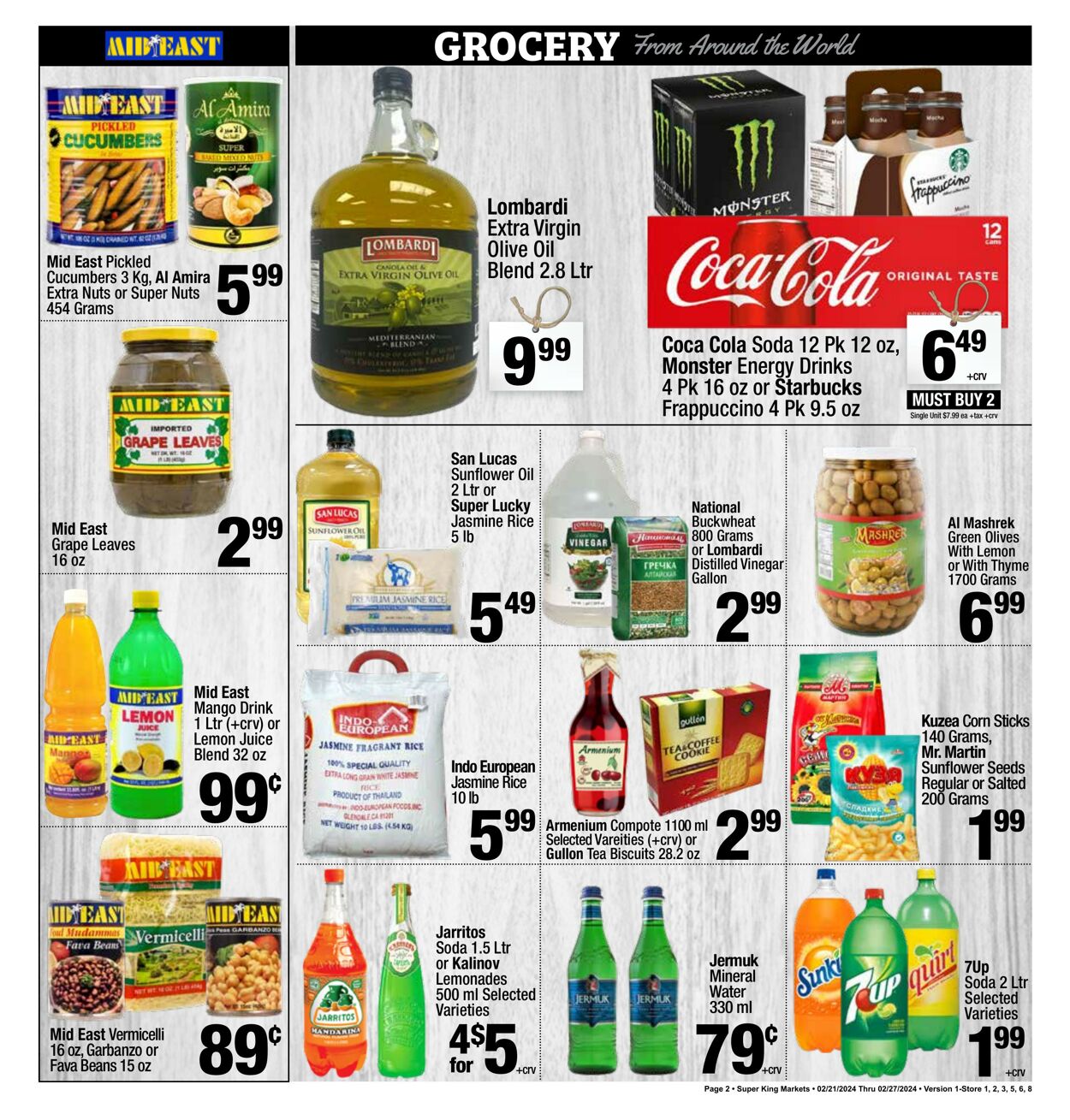 Super King Market Weekly Ad Circular - valid 02/21-02/27/2024 (Page 2)