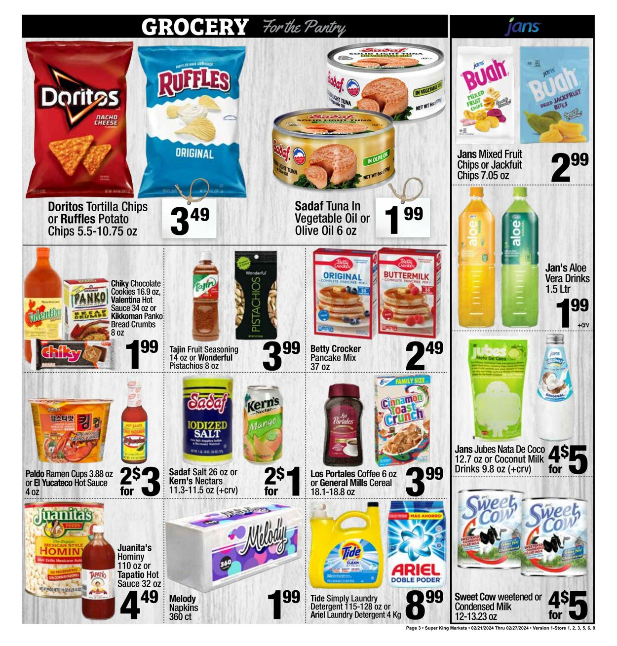 Super King Market Weekly Ad Circular - valid 02/21-02/27/2024 (Page 3)