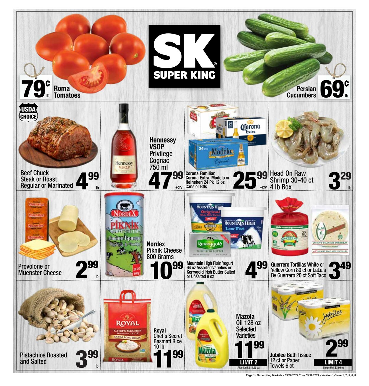 Super King Market Weekly Ad Circular - valid 03/06-03/12/2024